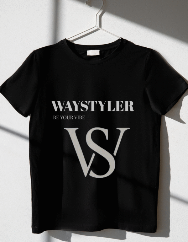 Men's Black T-shirt - Image 2