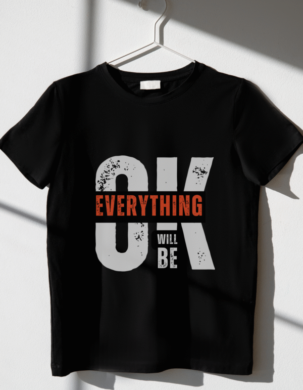 Men's Black T-shirt - Image 3