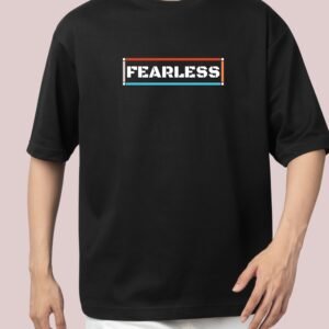 Waystyler Fearless Statement Tee  Oversized