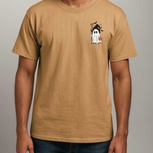 Men's Spooky Vibes , Graphic Printed Oversized T-shirt