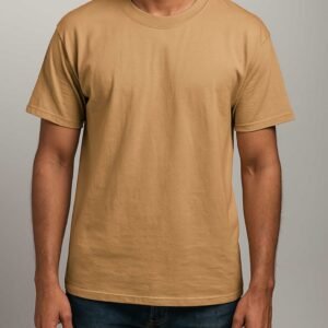 Waystyler ,Camel Brown Tee Oversized